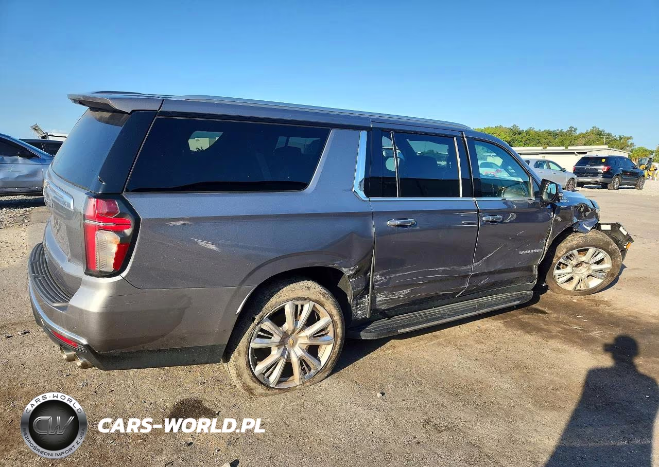 2021 Chevrolet Suburban K1500 High Country VIN:1GNSKGKL4MR404737 - 3