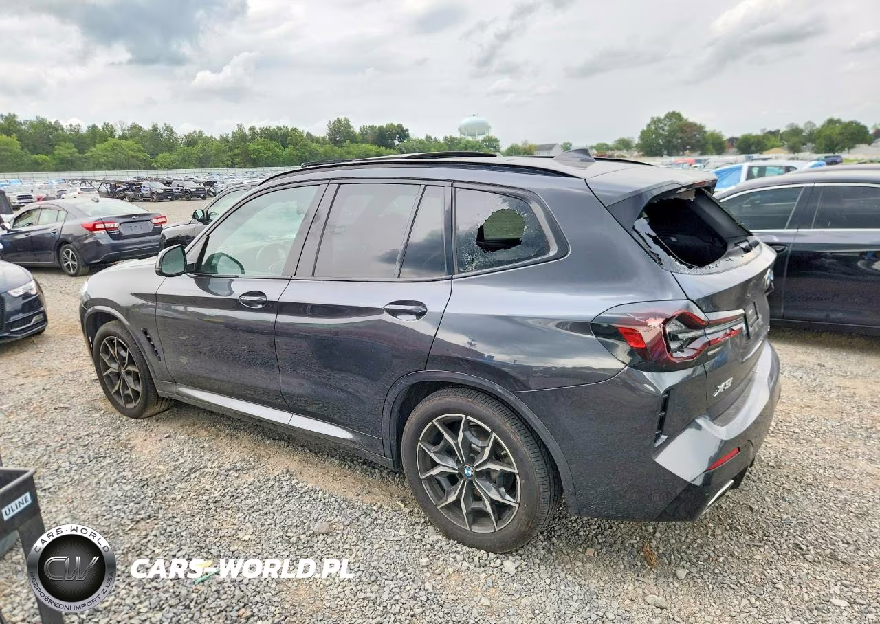 2022 BMW X3 xDrive30I VIN:5UX53DP06N9N12101 - 2