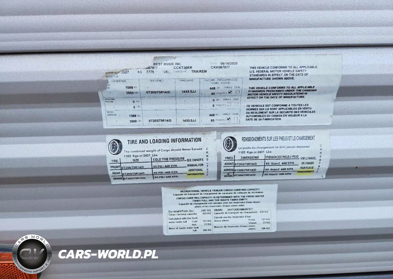 2021 Forest River Grey Wolf Camper VIN:4X4TCKB24MK067977 - 10