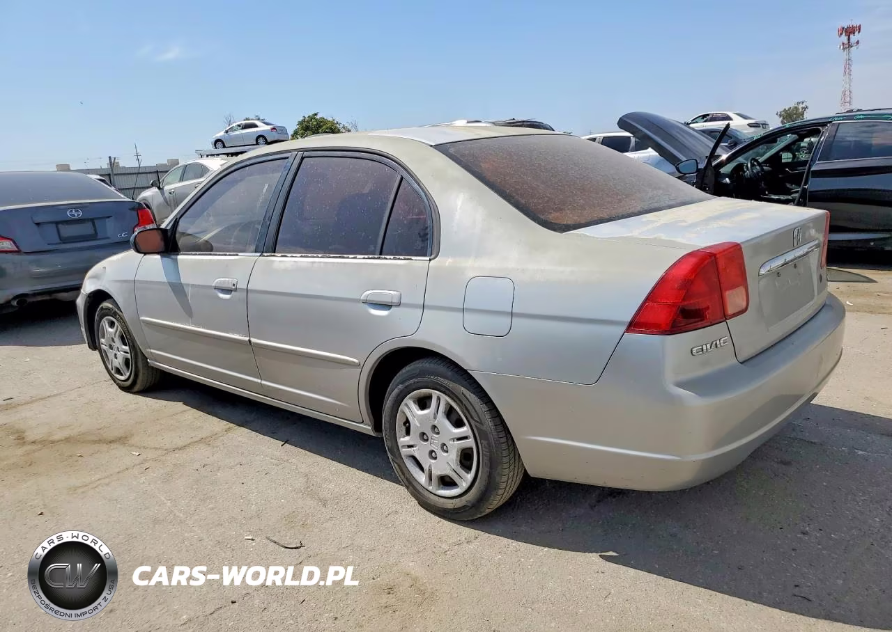 2002 Honda Civic Lx VIN:2HGES16532H570566 - 2