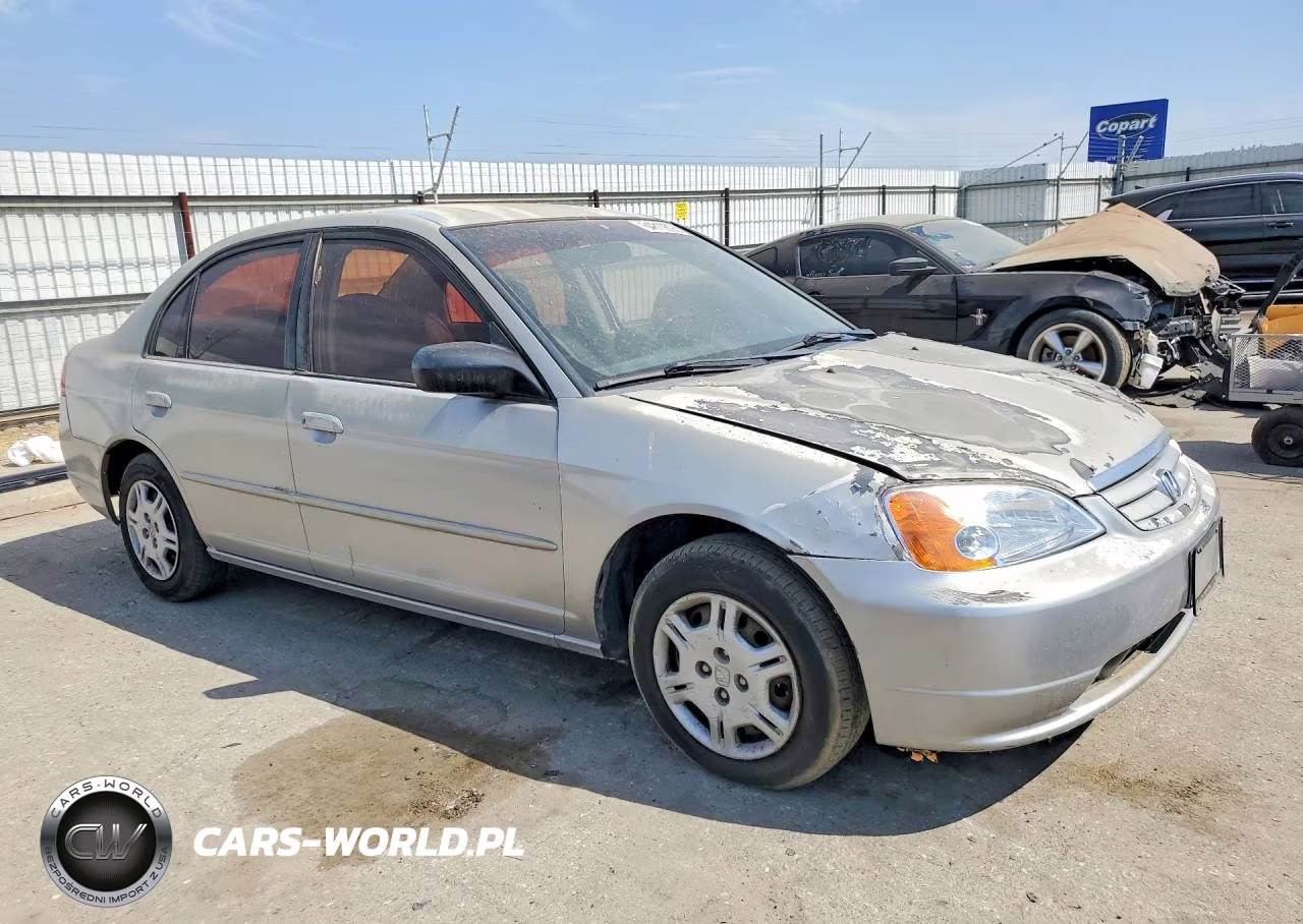 2002 Honda Civic Lx VIN:2HGES16532H570566 - 4