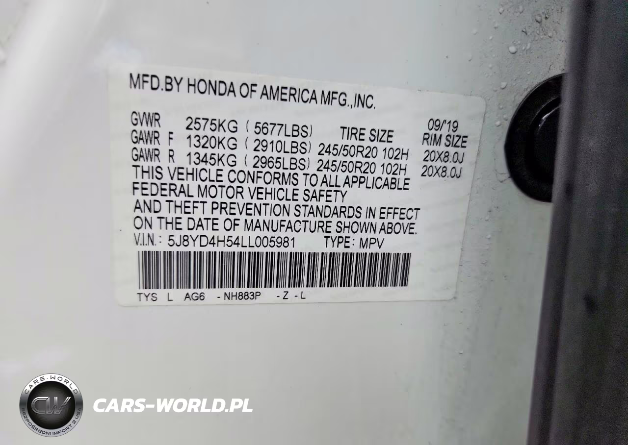 2020 Acura Mdx Technology VIN:5J8YD4H54LL005981 - 12