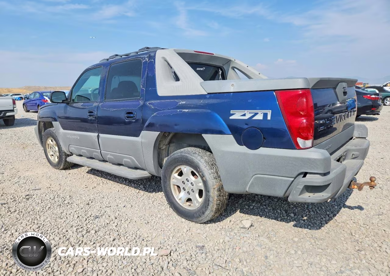 2002 Chevrolet Avalanche K1500 VIN:3GNEK13T92G164994 - 2