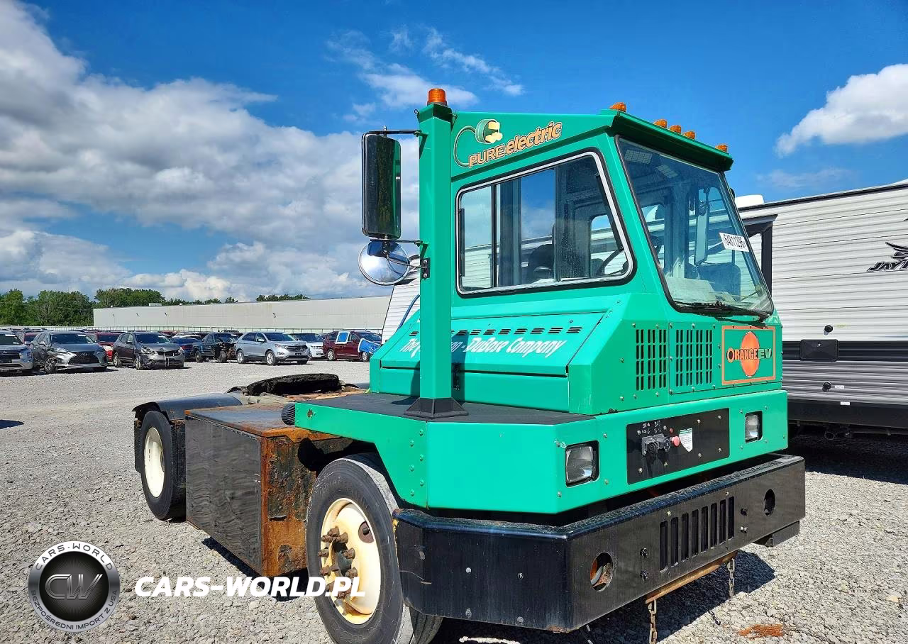 2017 Orange Ev Terminal Tractor VIN:1Z9TA8EAXHR530005 - 4