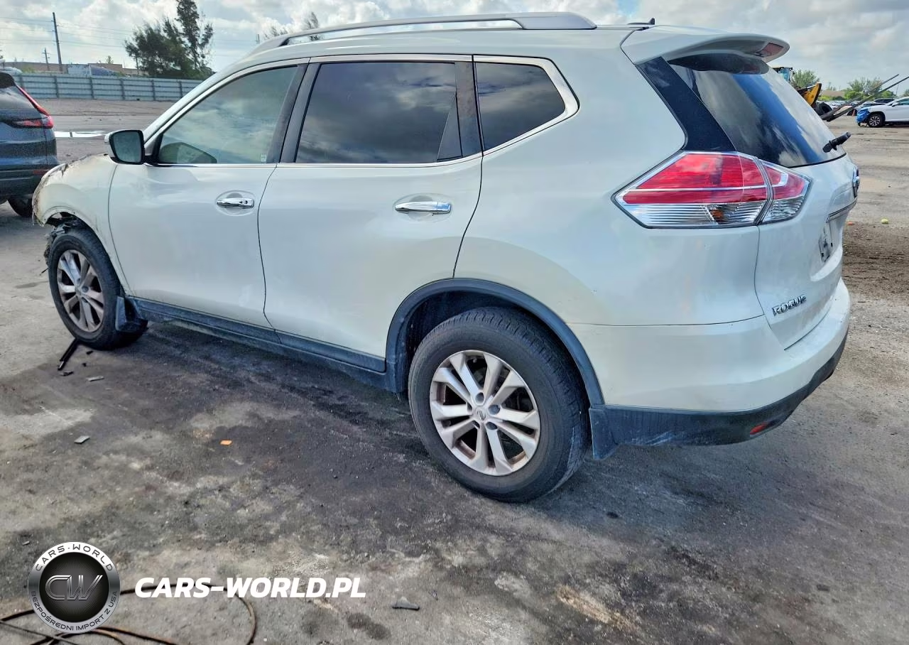 2016 Nissan Rogue Sv VIN:KNMAT2MVXGP714278 - 2