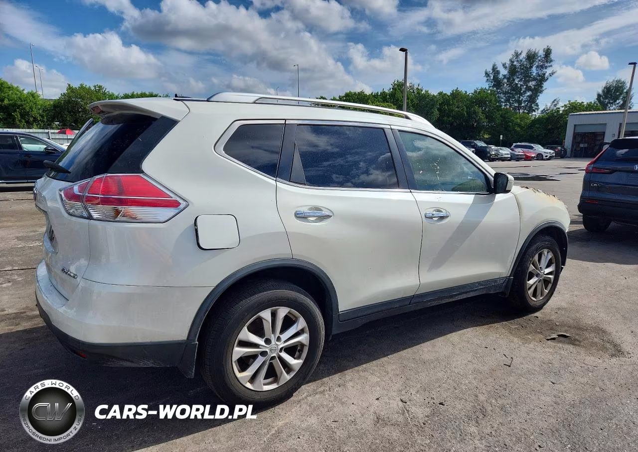 2016 Nissan Rogue Sv VIN:KNMAT2MVXGP714278 - 3