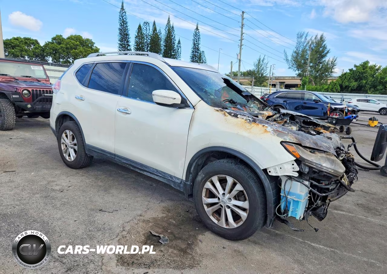 2016 Nissan Rogue Sv VIN:KNMAT2MVXGP714278 - 4