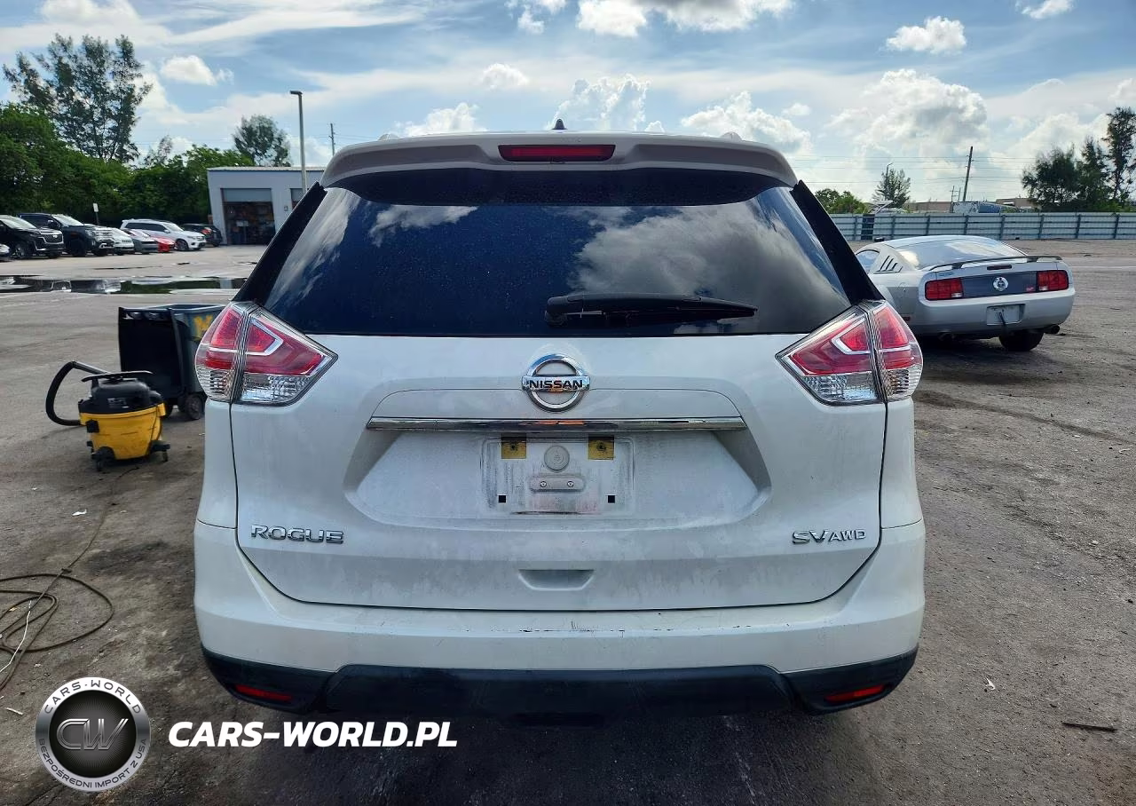 2016 Nissan Rogue Sv VIN:KNMAT2MVXGP714278 - 6