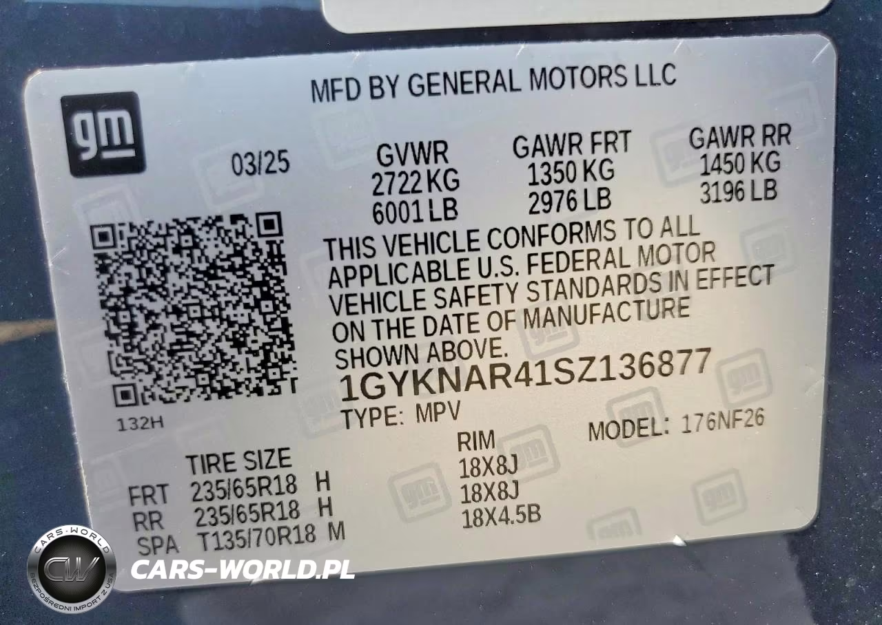 2025 Cadillac Xt5 Luxury VIN:1GYKNAR41SZ136877 - 13