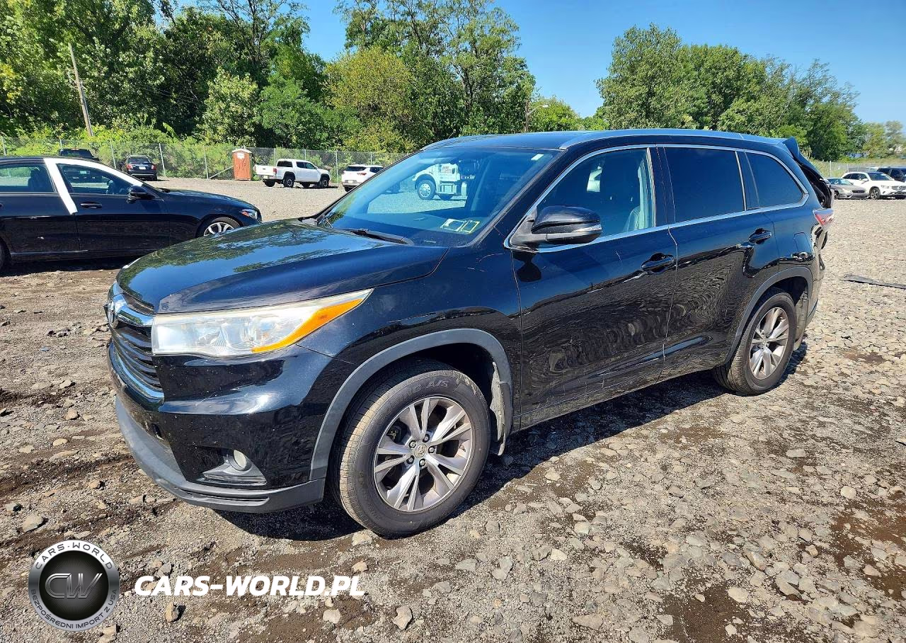 2014 Toyota Highlander Xle