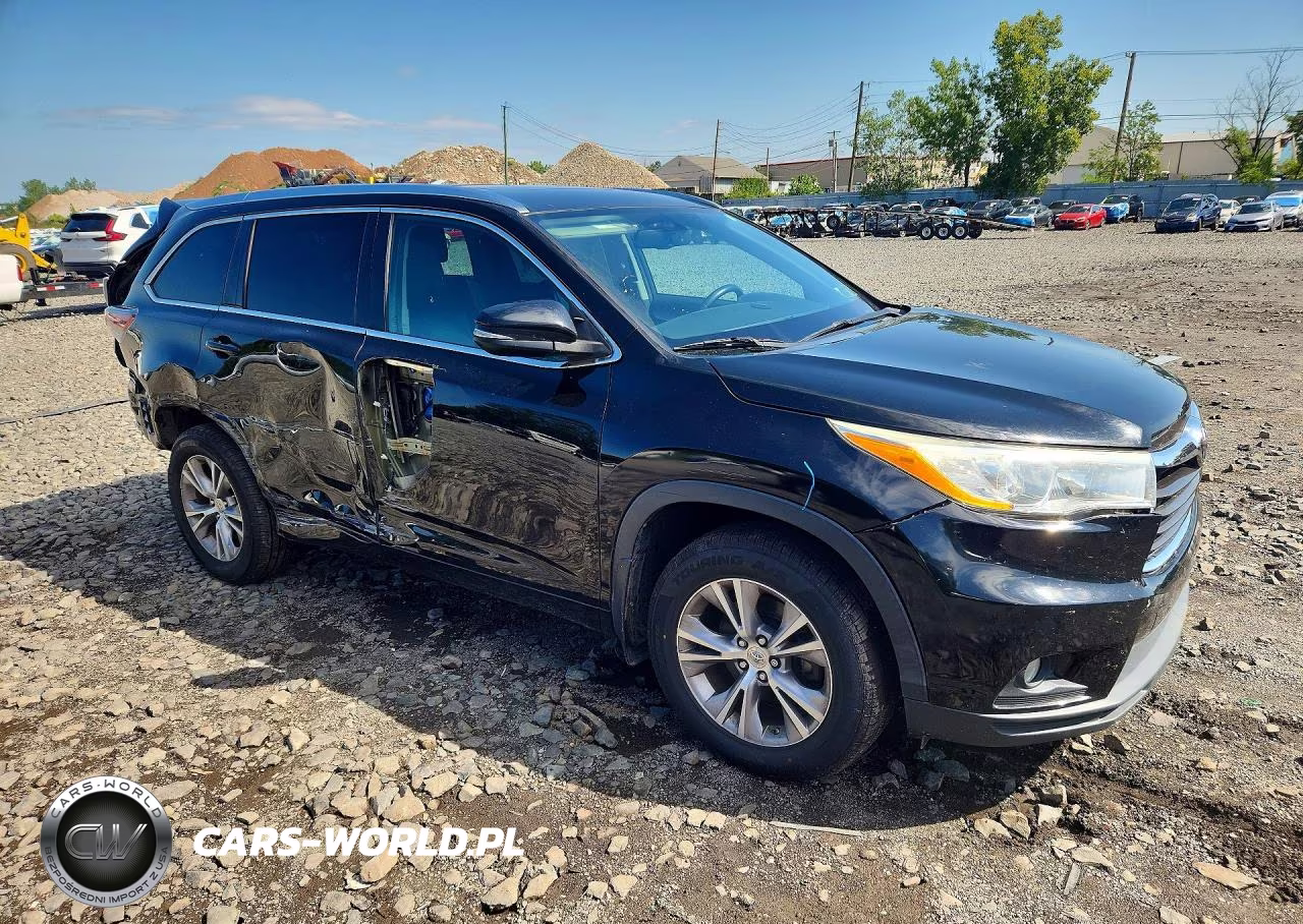 2014 Toyota Highlander Xle VIN:5TDJKRFH9ES029856 - 4
