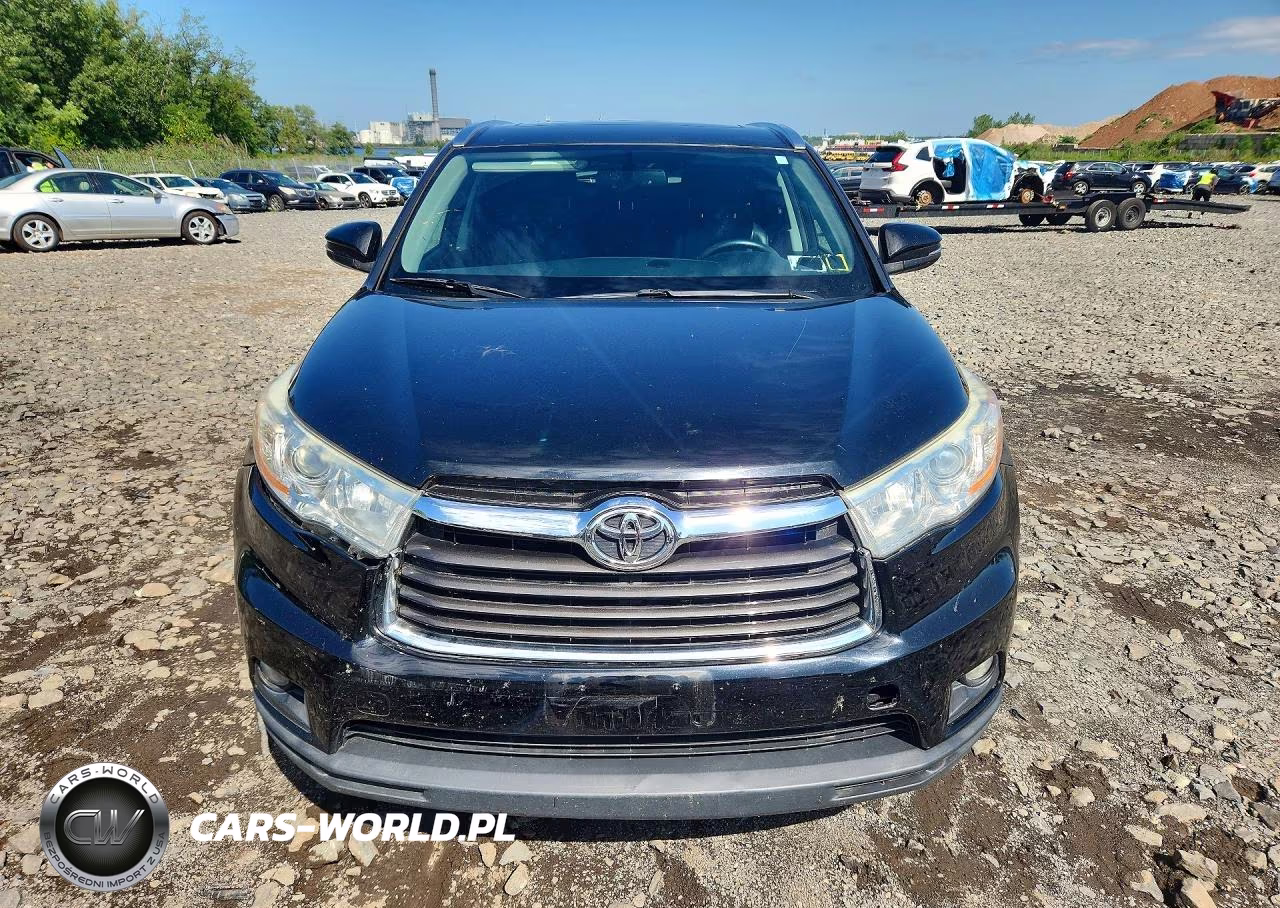 2014 Toyota Highlander Xle VIN:5TDJKRFH9ES029856 - 5