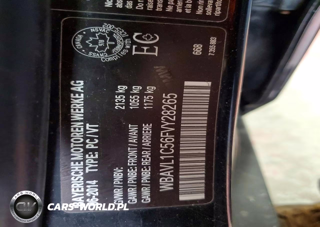 2015 BMW X1 xDrive28I VIN:WBAVL1C56FVY28265 - 12