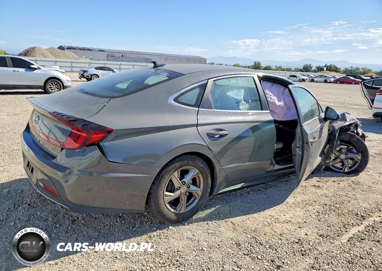 2021 Hyundai Sonata Se VIN:5NPEG4JA8MH080527 - 3