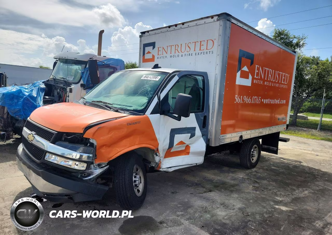 2021 Chevrolet Express Box Truck VIN:1GB0GRFP2M1251272 - 1