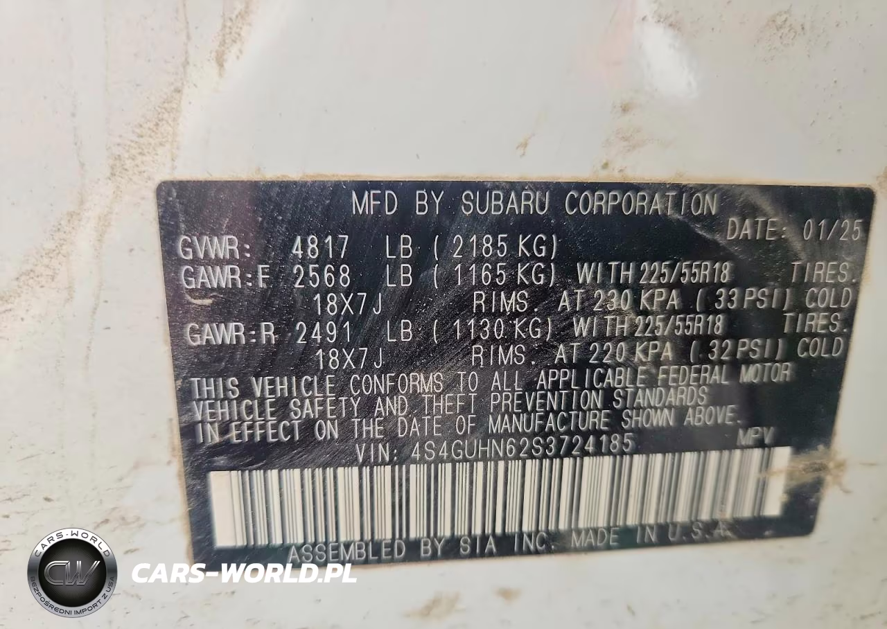 2025 Subaru Crosstrek Limited VIN:4S4GUHN62S3724185 - 13