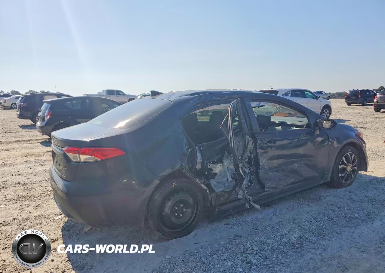 2022 Toyota Corolla Le VIN:JTDEPMAE8NJ228266 - 3