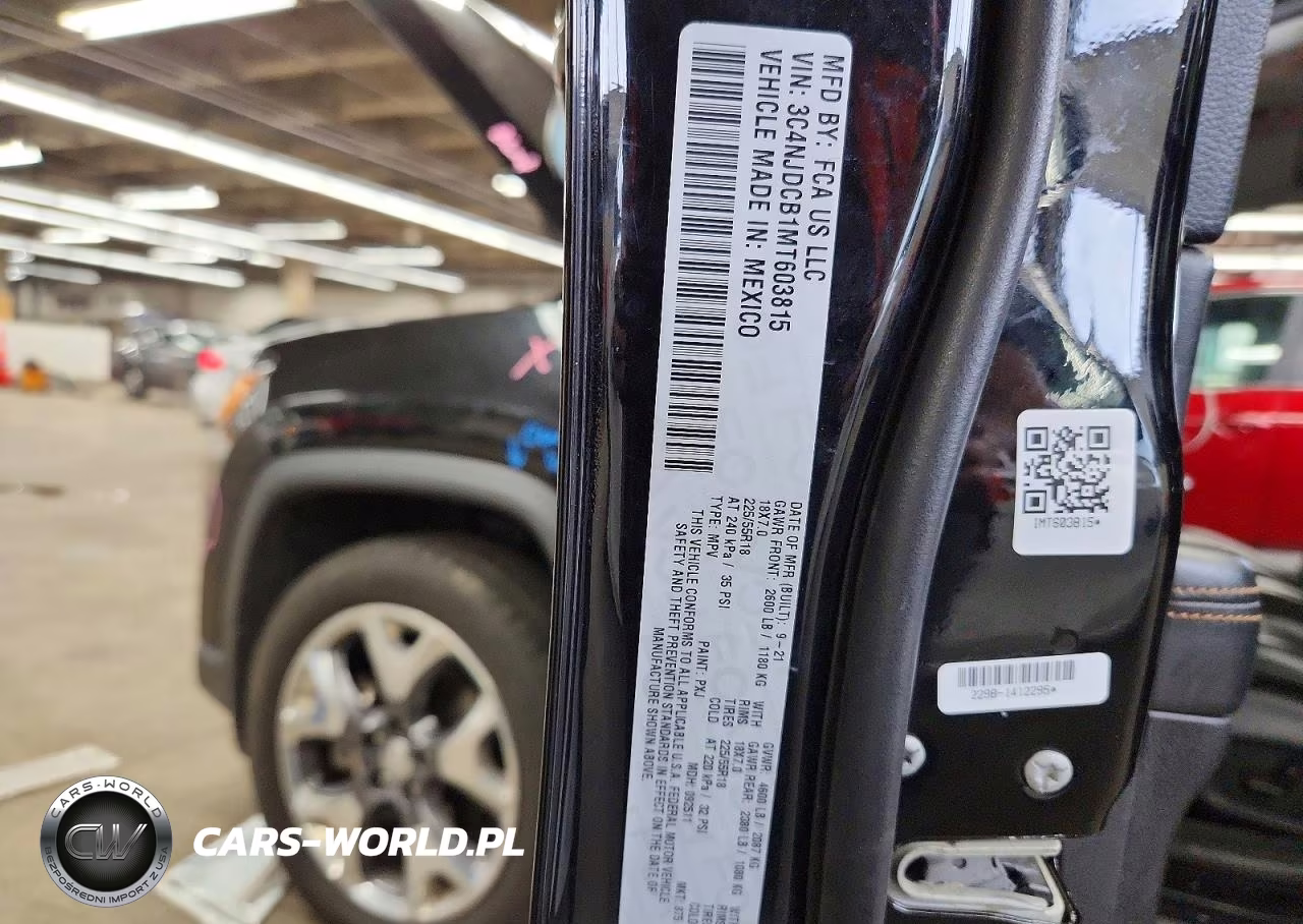 2021 Jeep Compass Limited VIN:3C4NJDCB1MT603815 - 13