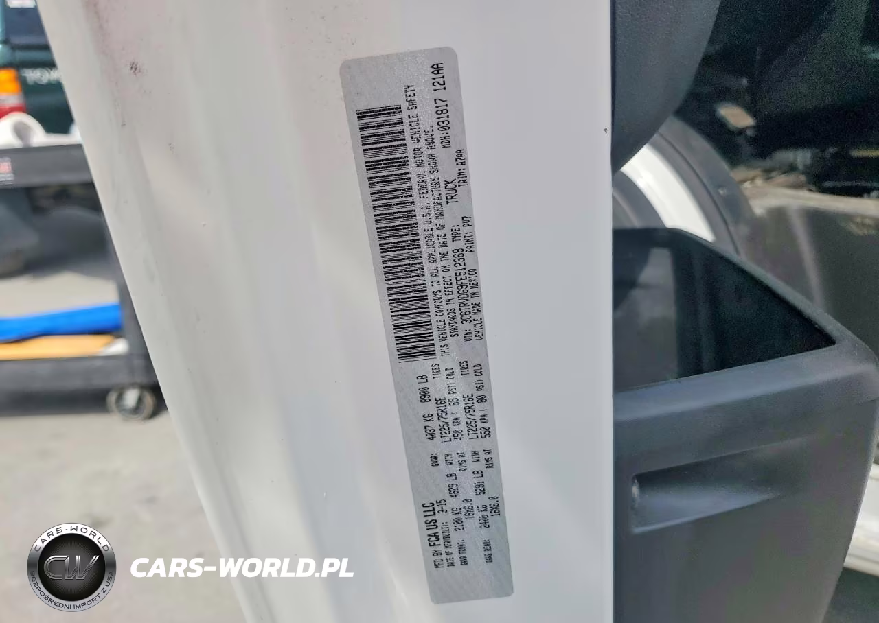 2015 Ram Promaster 2500 VIN:3C6TRVDG9FE512368 - 13