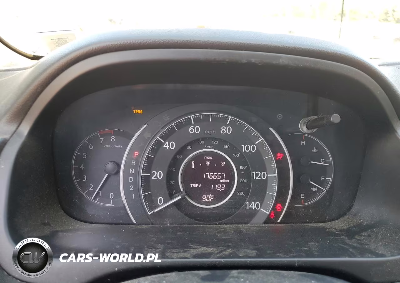 2013 Honda Cr-V Lx VIN:2HKRM4H3XDH600714 - 9
