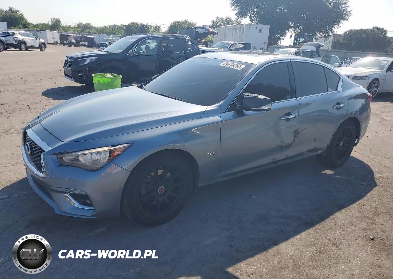 2019 Infiniti Q50 Luxe VIN:JN1EV7AP6KM514672 - 1