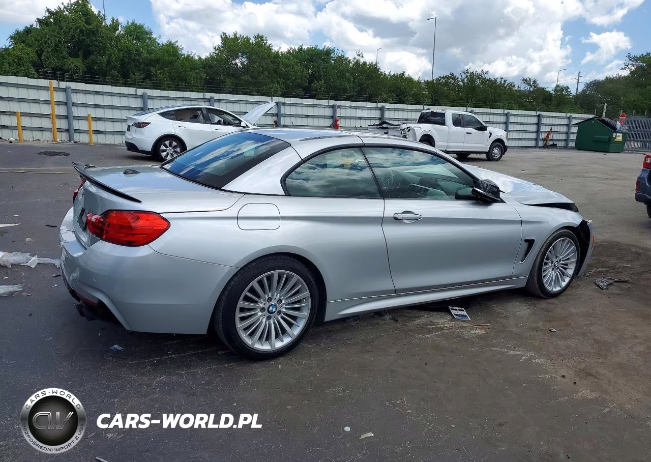 2015 BMW 428 I Sulev VIN:WBA3V7C54FP772660 - 3