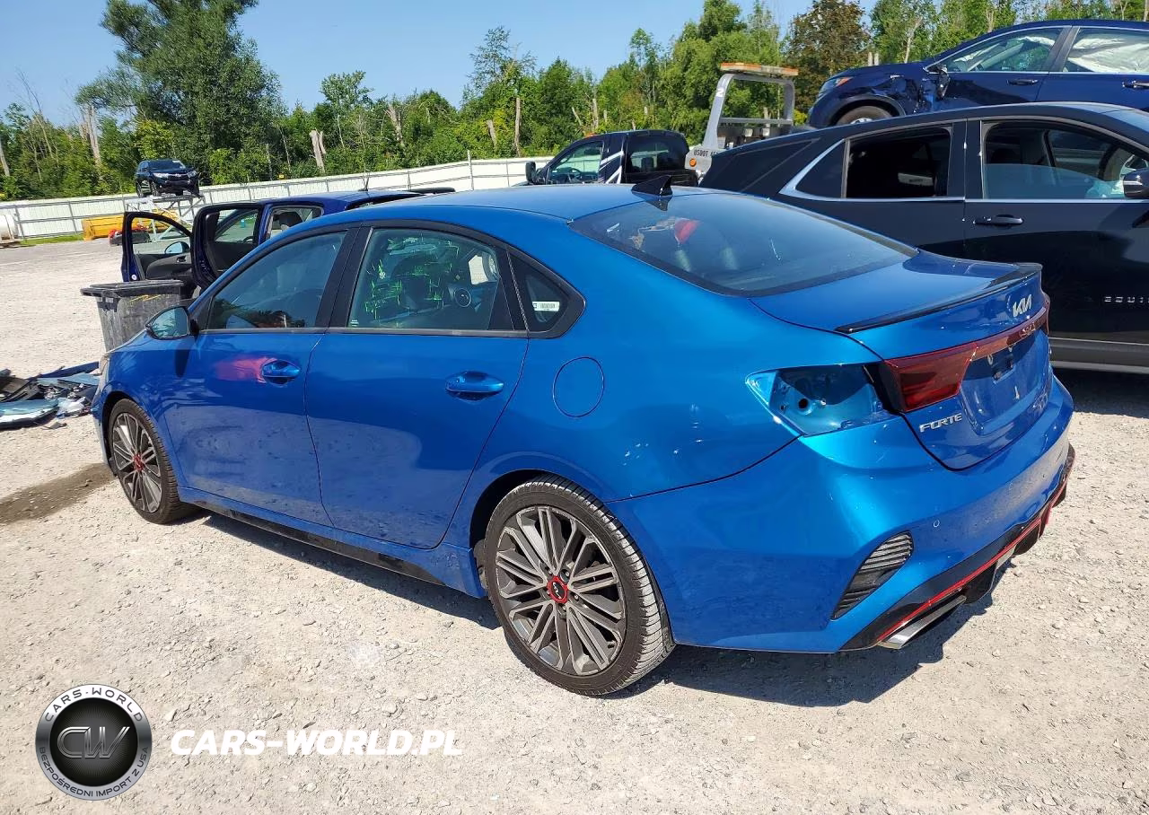 2022 Kia Forte Gt VIN:3KPF44AC5NE430166 - 2
