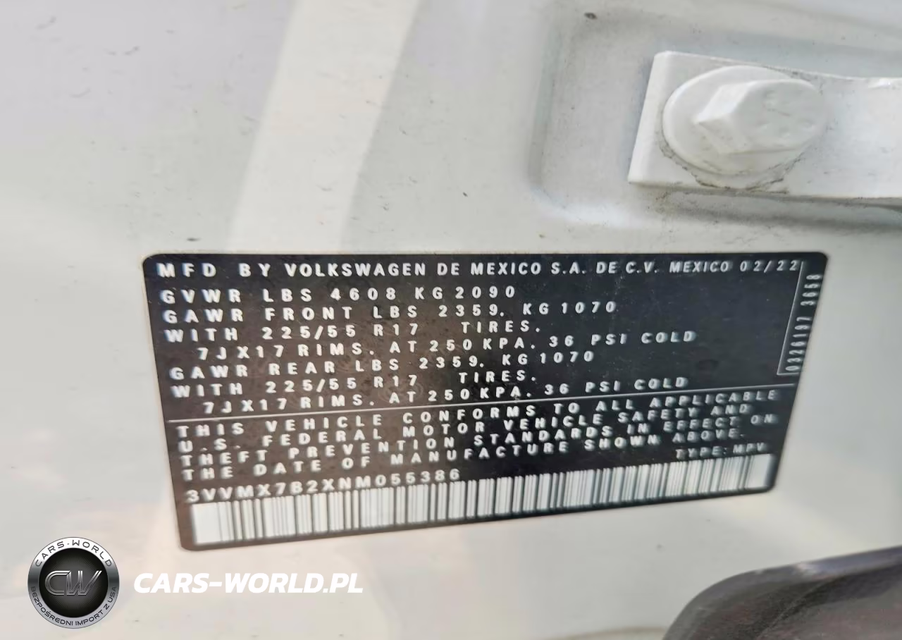 2022 Volkswagen Taos S VIN:3VVMX7B2XNM055386 - 13