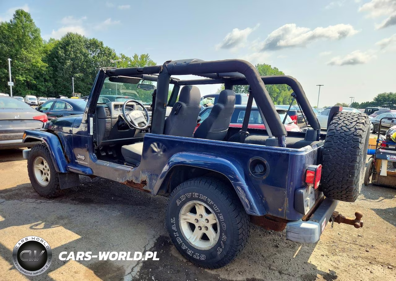 2006 Jeep Wrangler - Tj Unlimited VIN:1J4FA44S26P761987 - 2