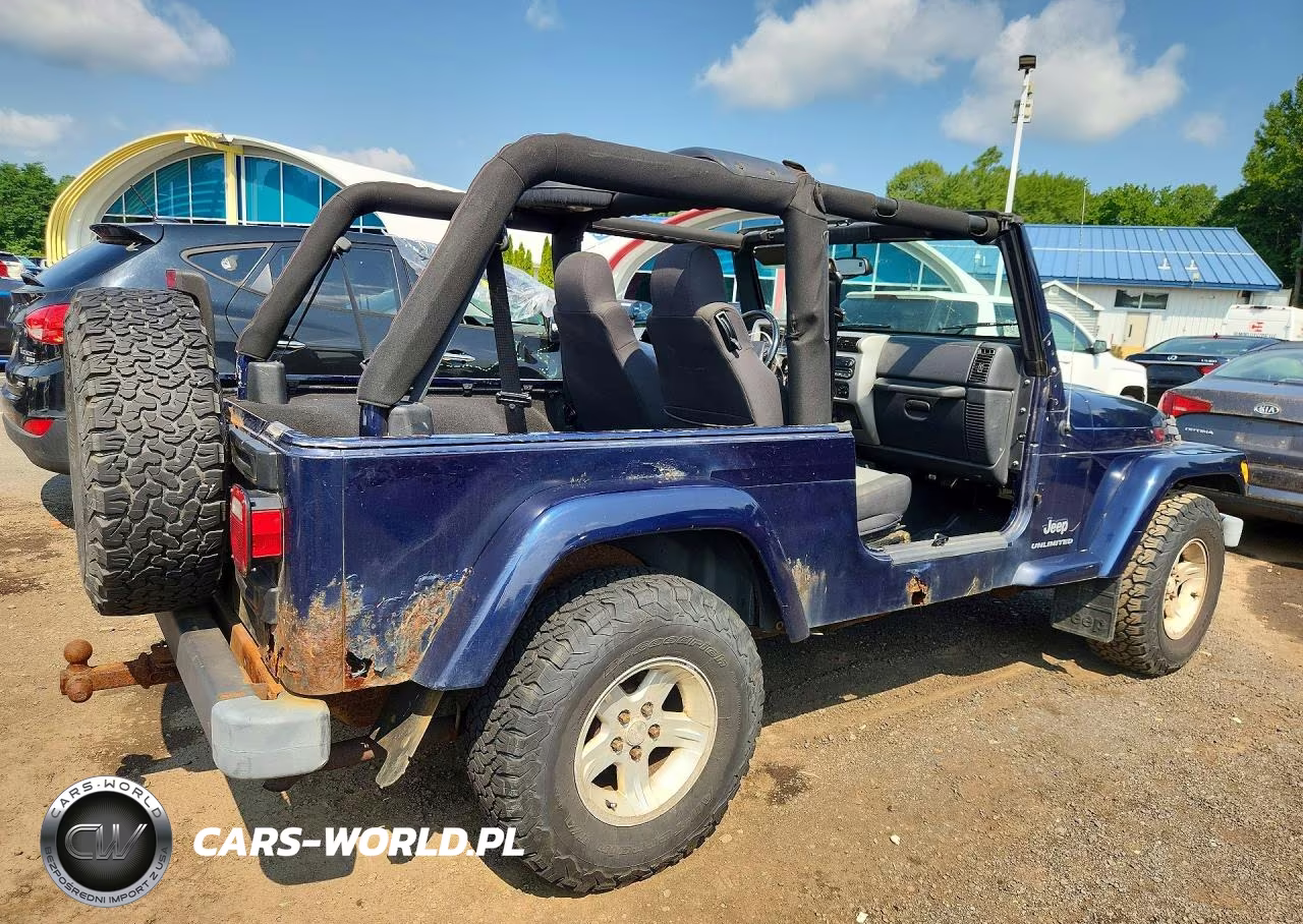 2006 Jeep Wrangler - Tj Unlimited VIN:1J4FA44S26P761987 - 3