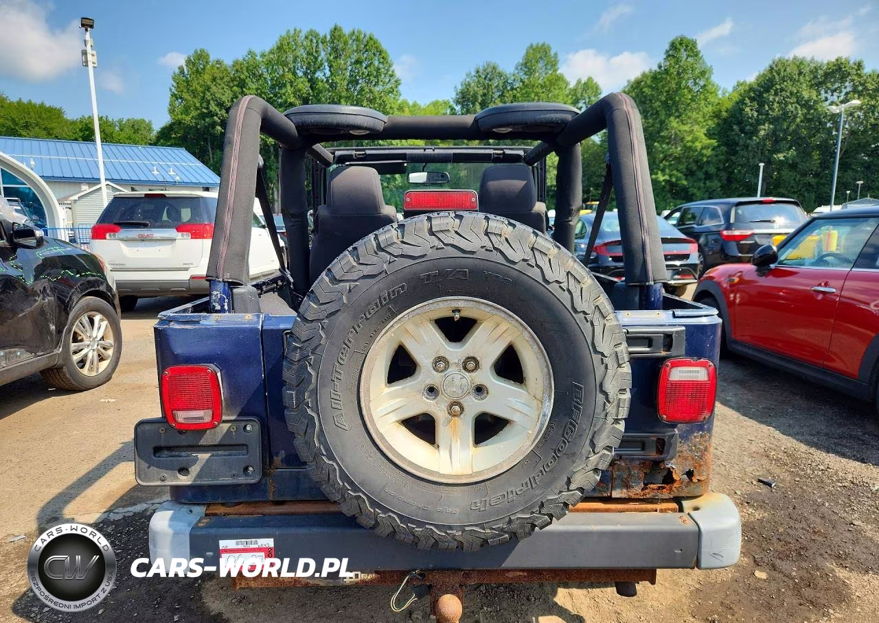 2006 Jeep Wrangler - Tj Unlimited VIN:1J4FA44S26P761987 - 6
