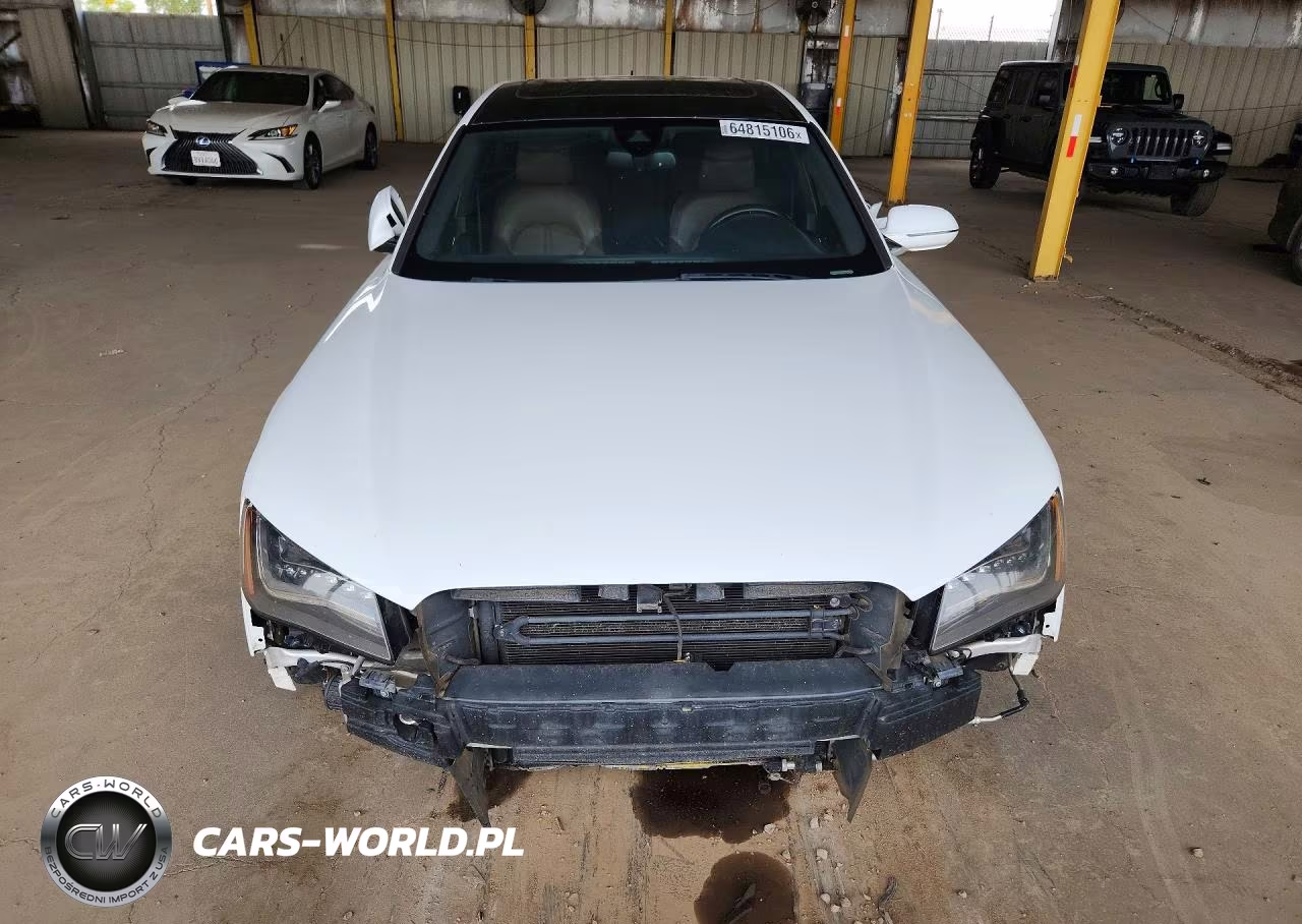 2012 Audi A8 L Quattro VIN:WAURVAFDXCN005333 - 5