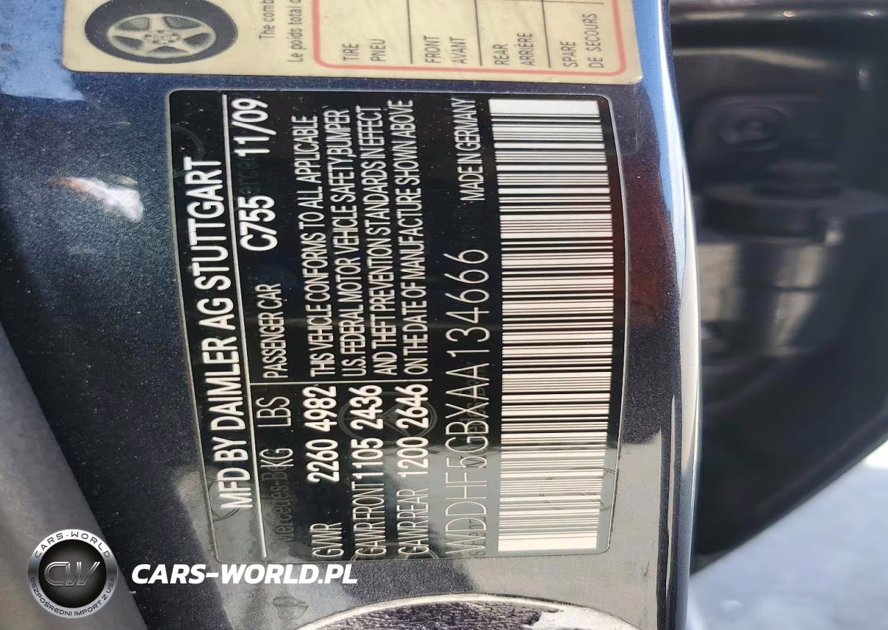 2010 Mercedes-Benz E 350 VIN:WDDHF5GBXAA134666 - 12