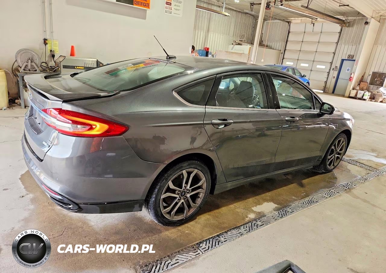 2017 Ford Fusion Se VIN:3FA6P0T90HR401324 - 3