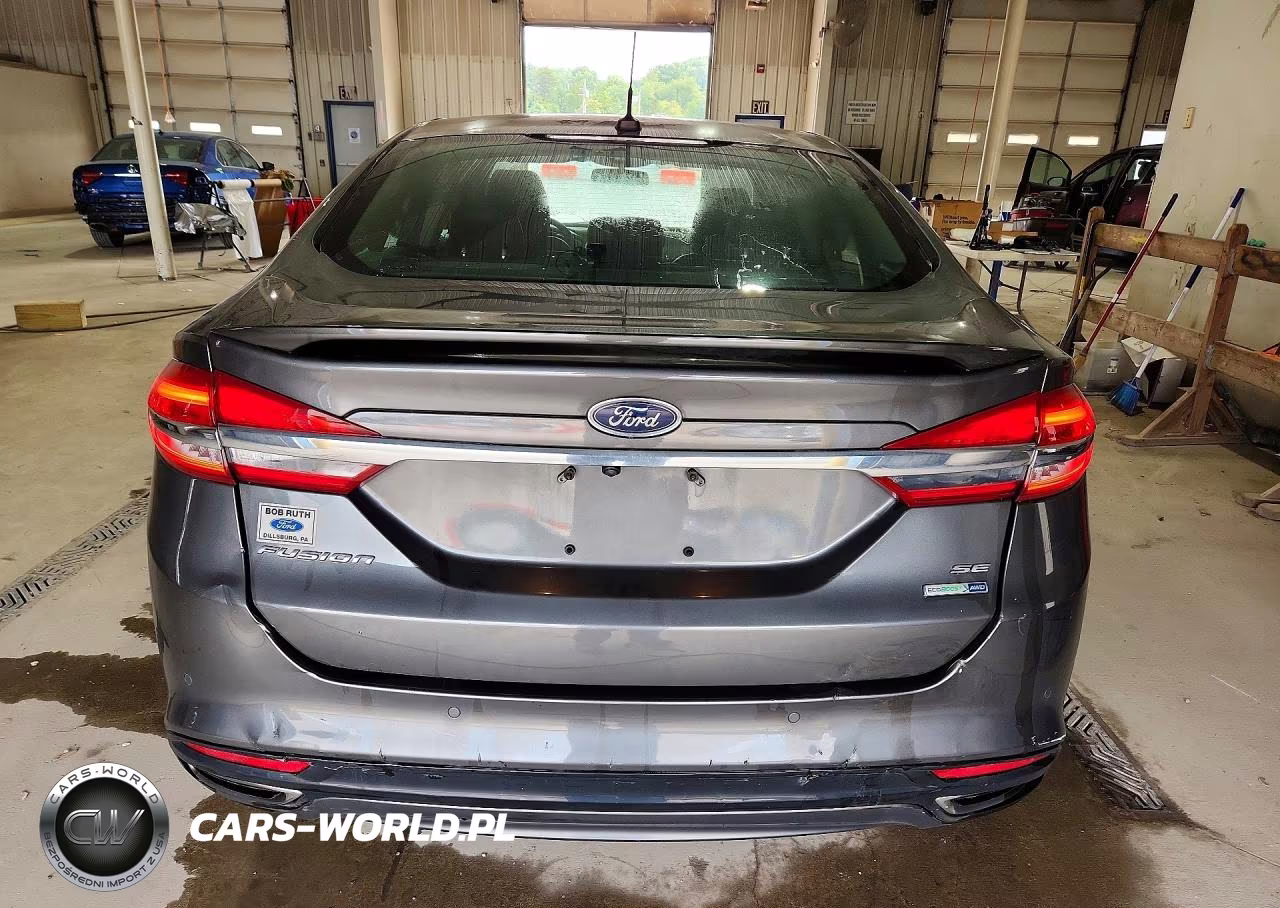 2017 Ford Fusion Se VIN:3FA6P0T90HR401324 - 6