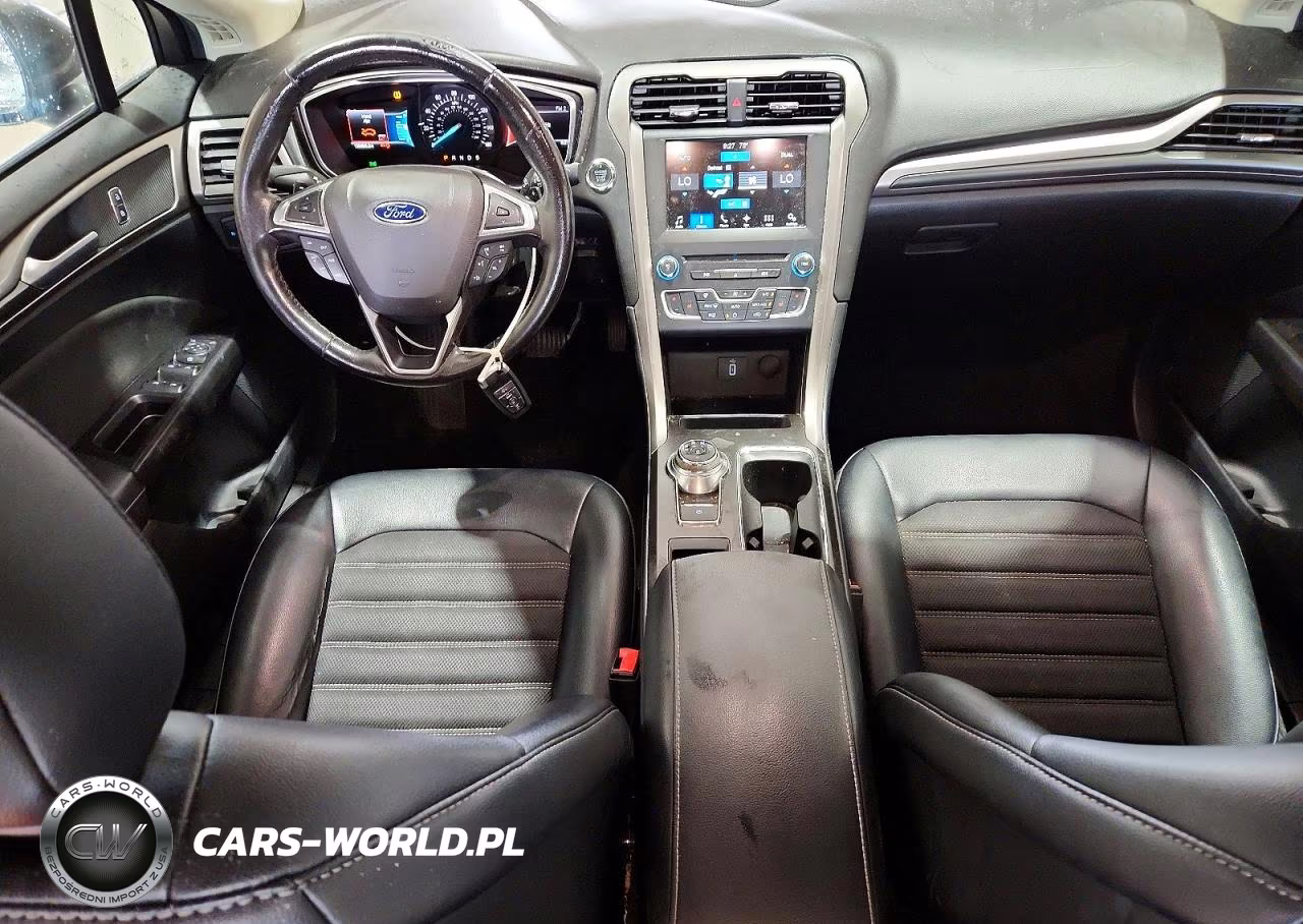 2017 Ford Fusion Se VIN:3FA6P0T90HR401324 - 8
