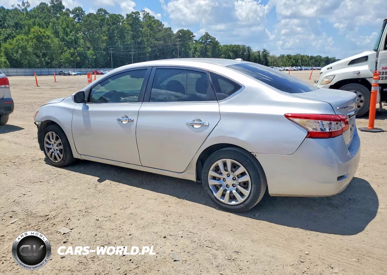 2015 Nissan Sentra Sv VIN:3N1AB7AP6FL656642 - 2