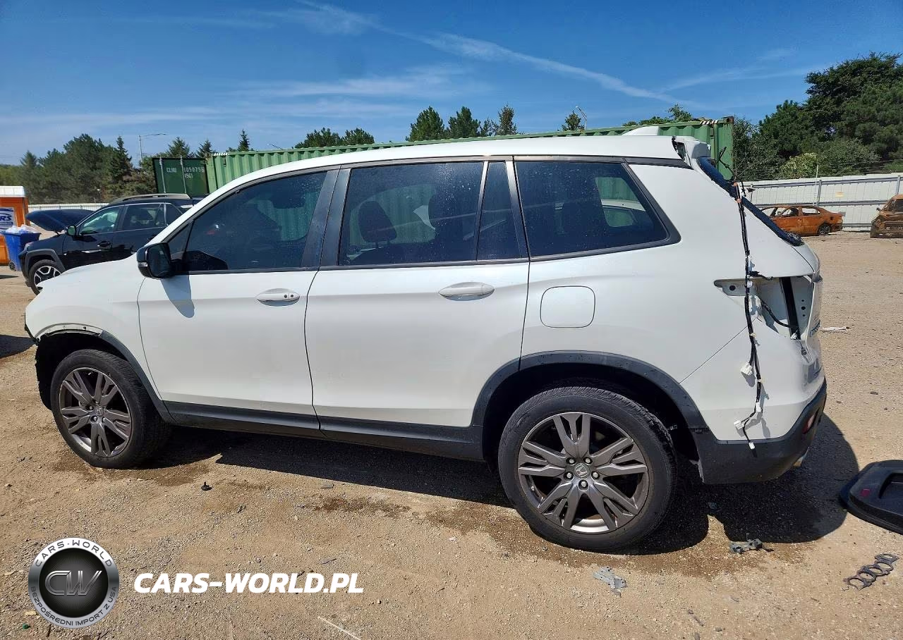 2021 Honda Passport Exl VIN:5FNYF8H58MB022383 - 2