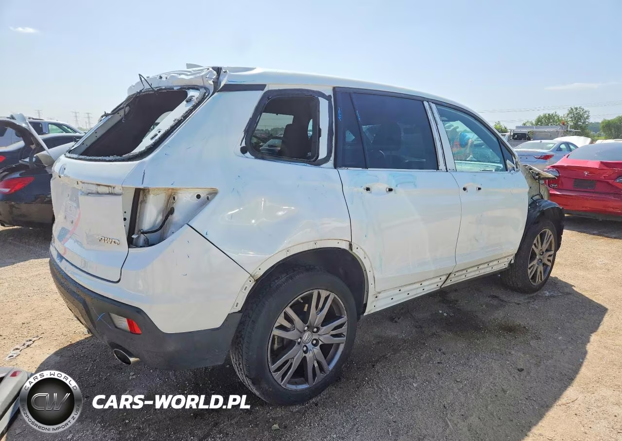 2021 Honda Passport Exl VIN:5FNYF8H58MB022383 - 3