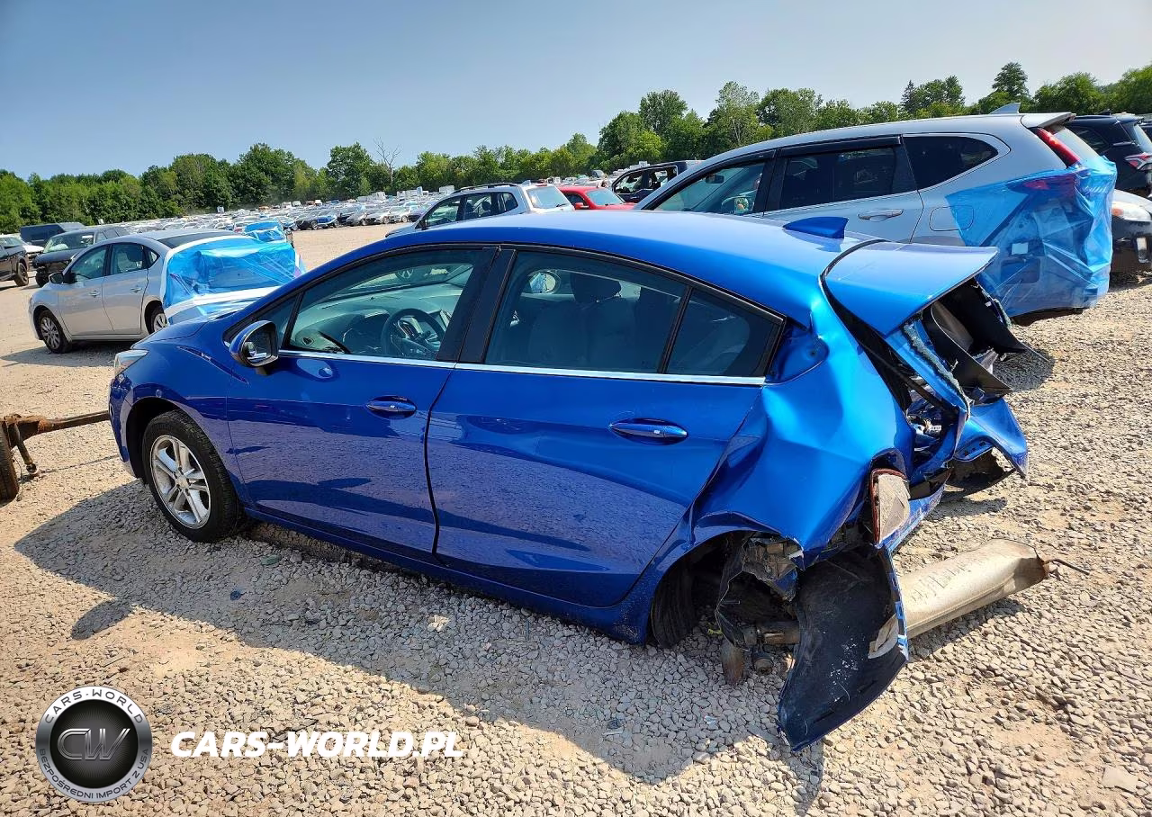 2017 Chevrolet Cruze Lt VIN:3G1BE6SM3HS609982 - 2