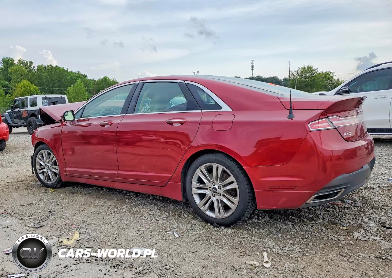 2014 Lincoln Mkz VIN:3LN6L2G96ER824329 - 2