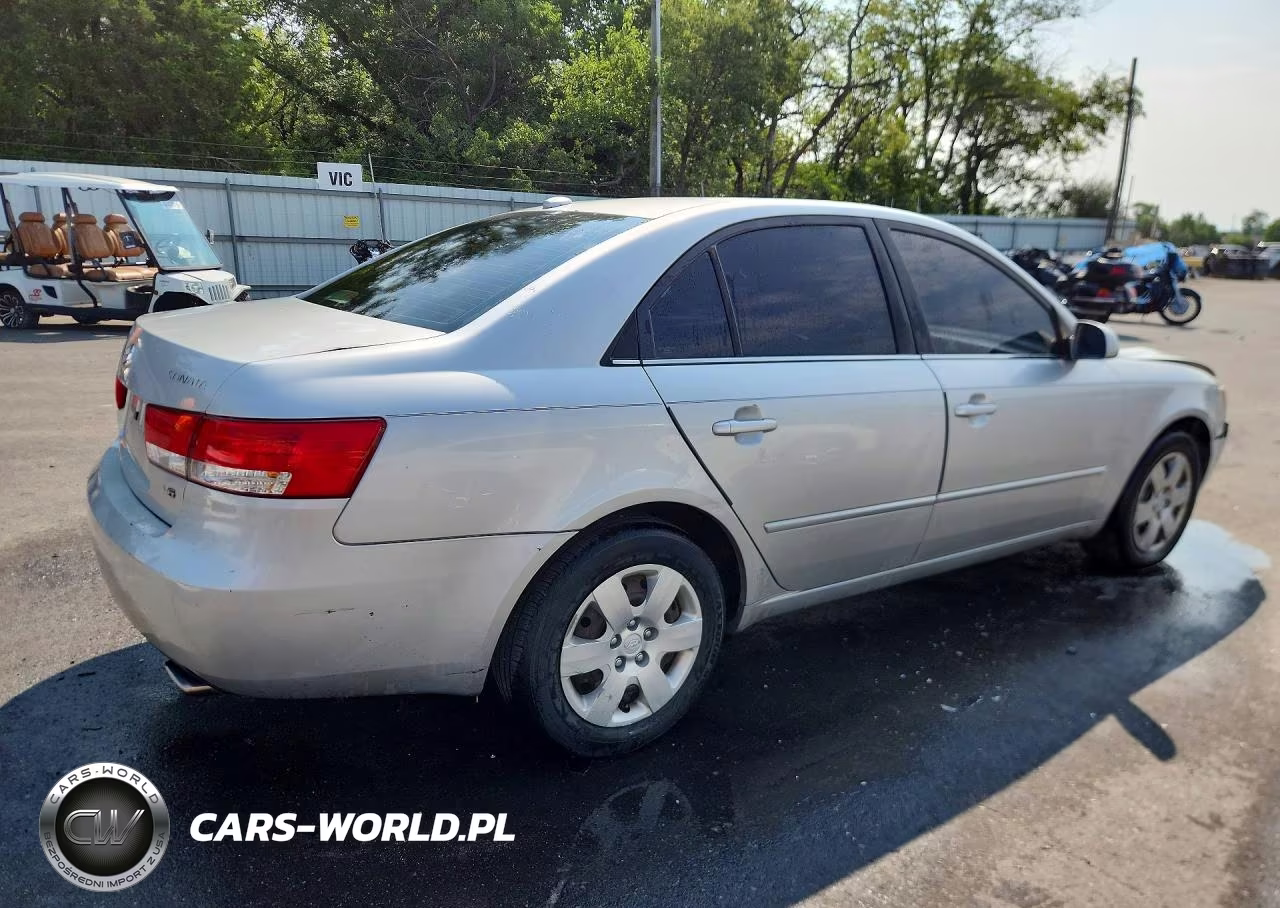 2008 Hyundai Sonata Gls V6 VIN:5NPET46F48H342145 - 3