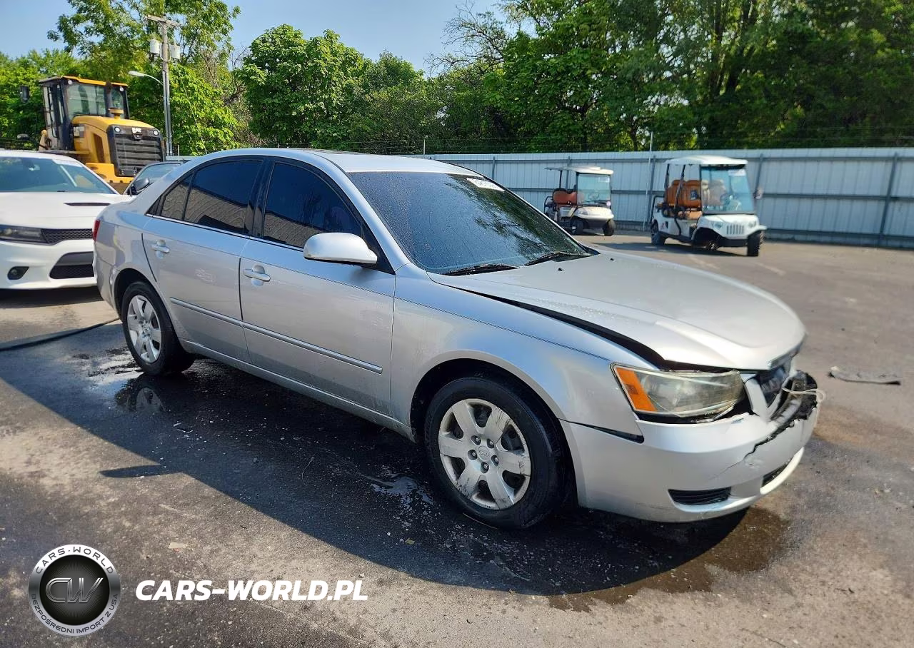 2008 Hyundai Sonata Gls V6 VIN:5NPET46F48H342145 - 4