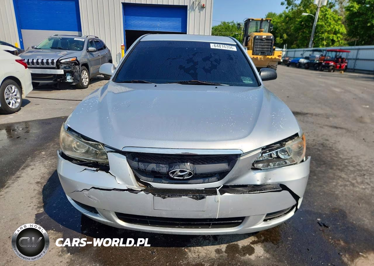 2008 Hyundai Sonata Gls V6 VIN:5NPET46F48H342145 - 5