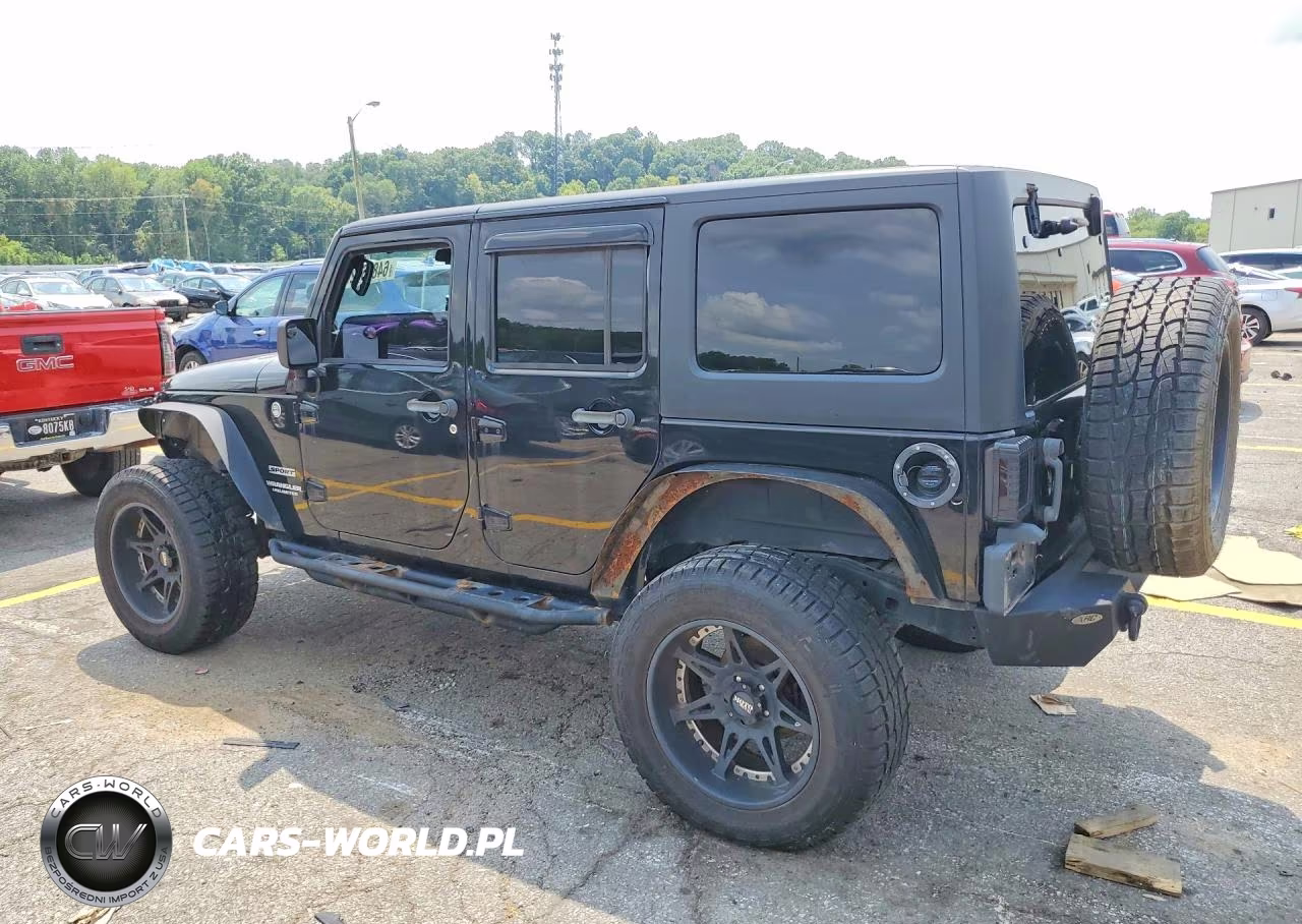 2012 Jeep Wrangler Unlimited Sport VIN:1C4HJWDG4CL114435 - 2