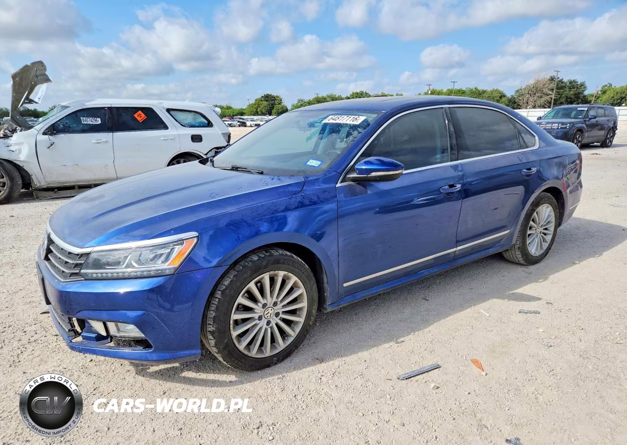 2017 Volkswagen Passat Se VIN:1VWBT7A37HC014910 - 1