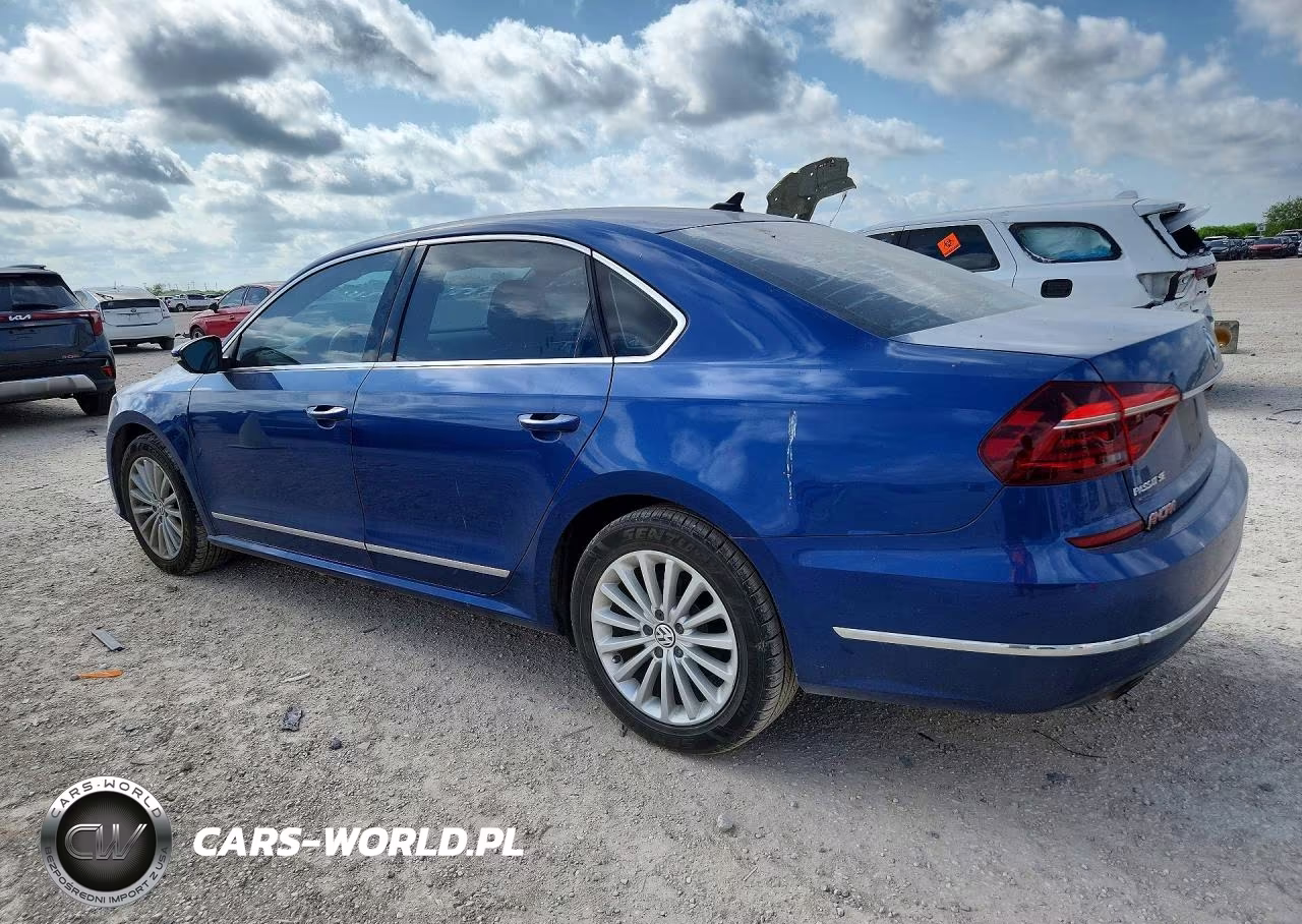 2017 Volkswagen Passat Se VIN:1VWBT7A37HC014910 - 2