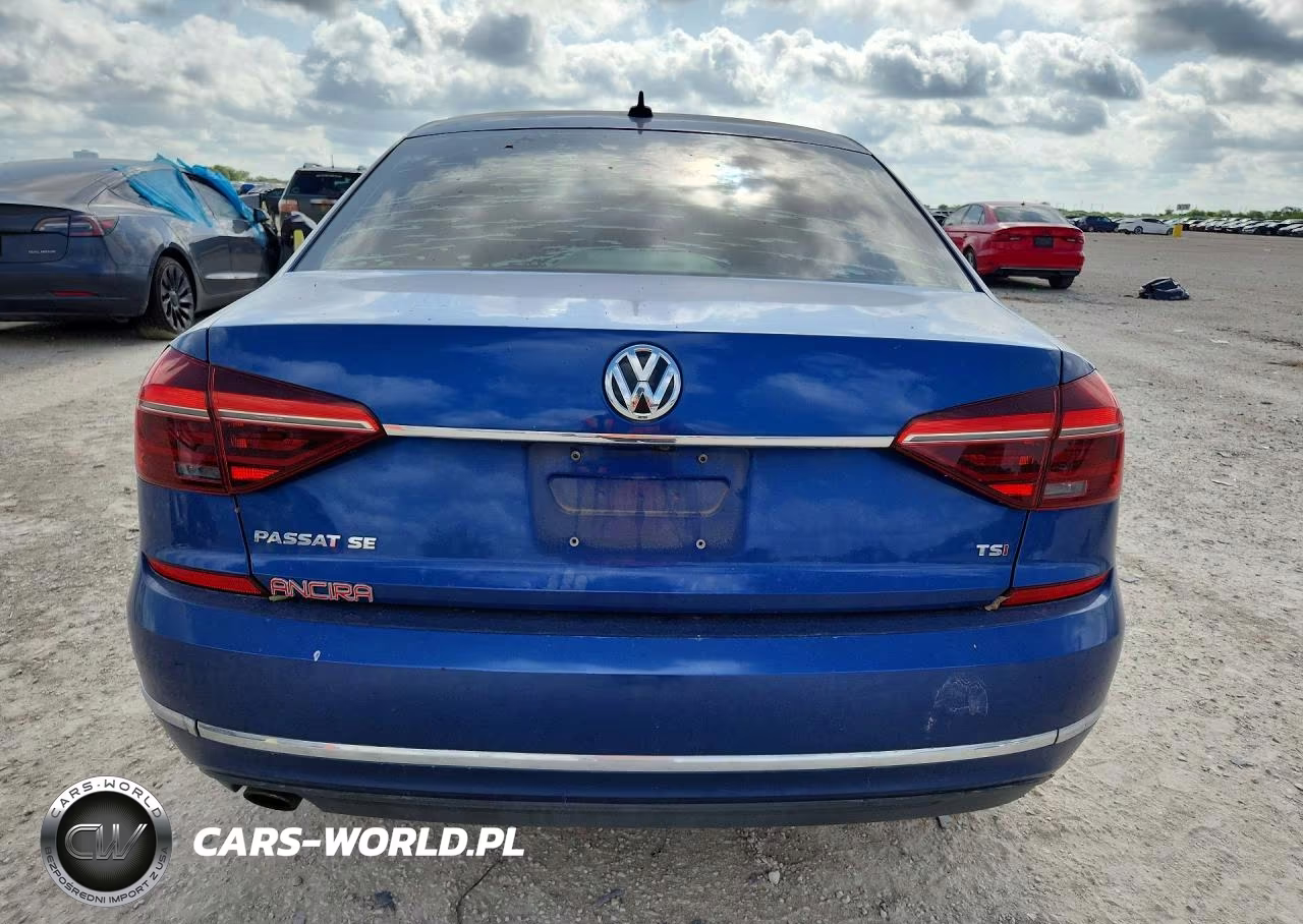 2017 Volkswagen Passat Se VIN:1VWBT7A37HC014910 - 6