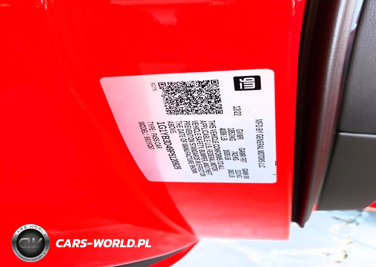 2023 Chevrolet Corvette Stingray 2Lt VIN:1G1YB3D49P5120929 - 13