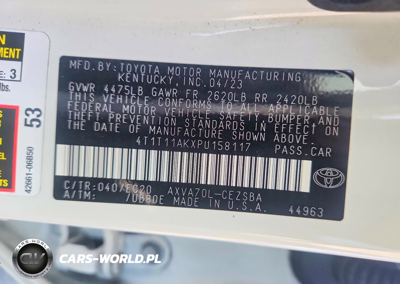 2023 Toyota Camry Se Nightshade VIN:4T1T11AKXPU158117 - 13